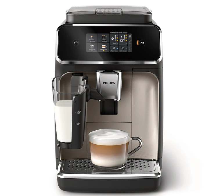 PHILIPS Silent Brew EP2336/40 Black Chrome LatteGo - Garantie 3 Ans