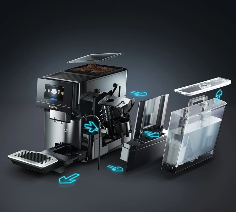 SIEMENS EQ.700 Classic Noire TP703R09 Garantie 3 Ans – Image 4