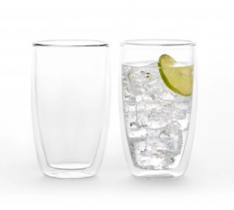 2 Verres Double Paroi 50 Cl Duplex - LES ARTISTES A PARIS – Image 2