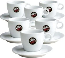Caffè Vergnano Tasses - CAFFE VERGNANO - Tasses Et Sous-tasses Cappuccino 18cl X6