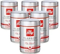 6x250g Café En Grain Espresso - ILLY