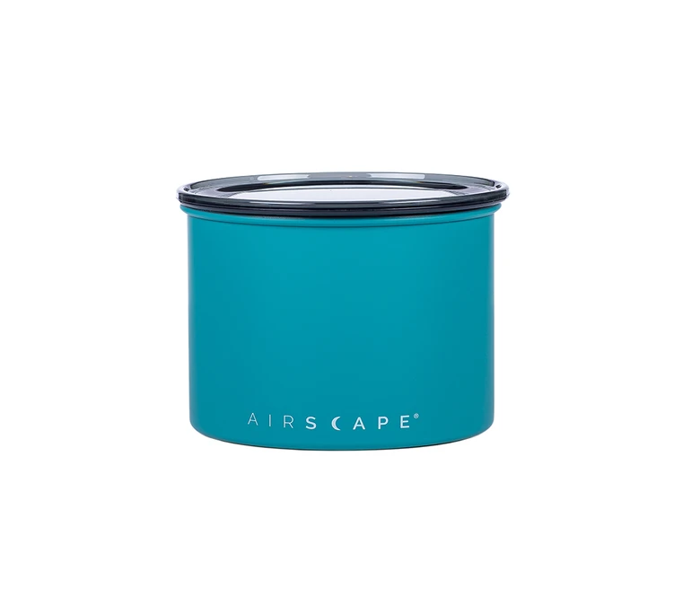 Lot 2 Boites De Conservation Inox - AIRSCAPE - Avec Vide D'air Turquoise Mat - 500g Et 250g – Image 2