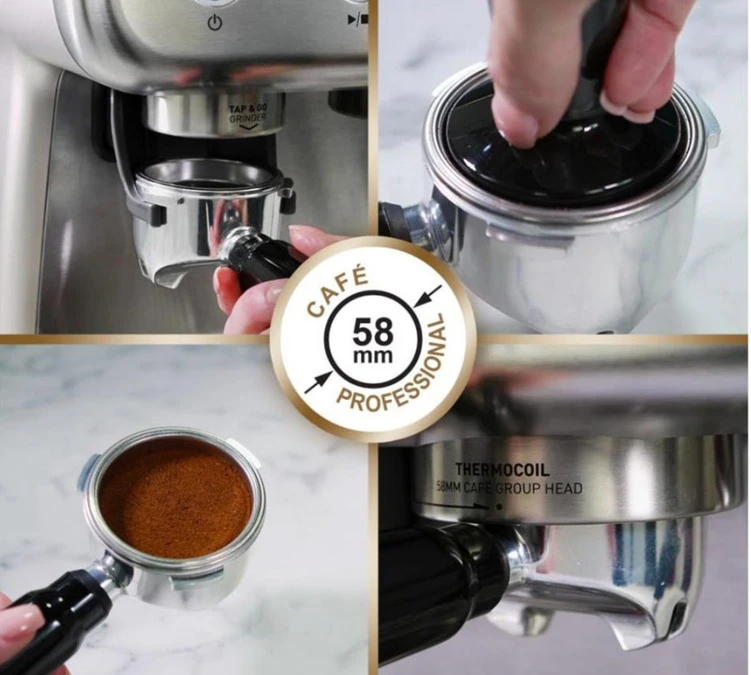 Machine Expresso Avec Broyeur BREVILLE Barista Max VCF126X-01 – Image 2