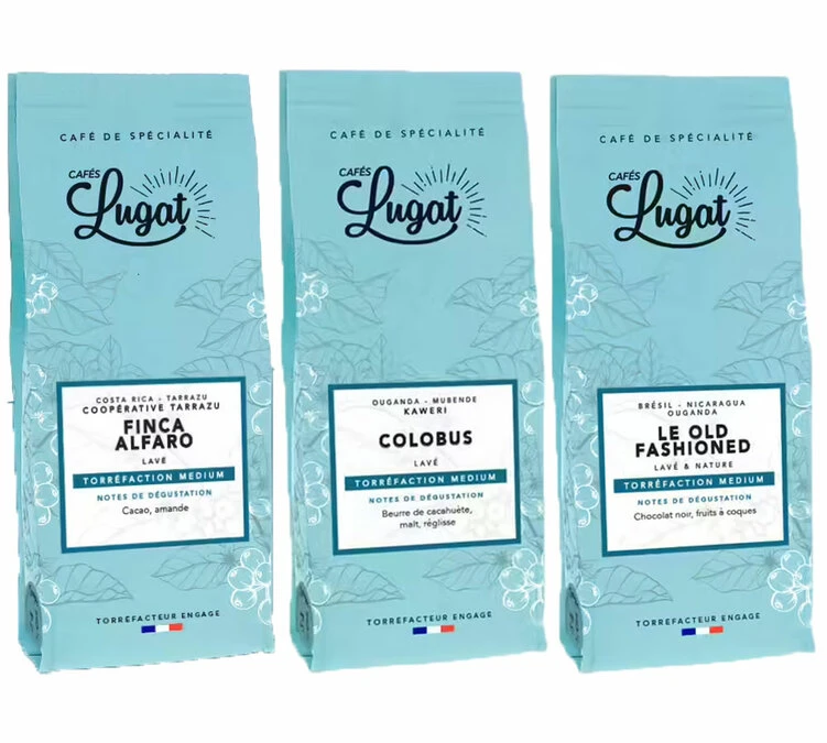 Pack Découverte Arabica Et Robusta - CAFES LUGAT