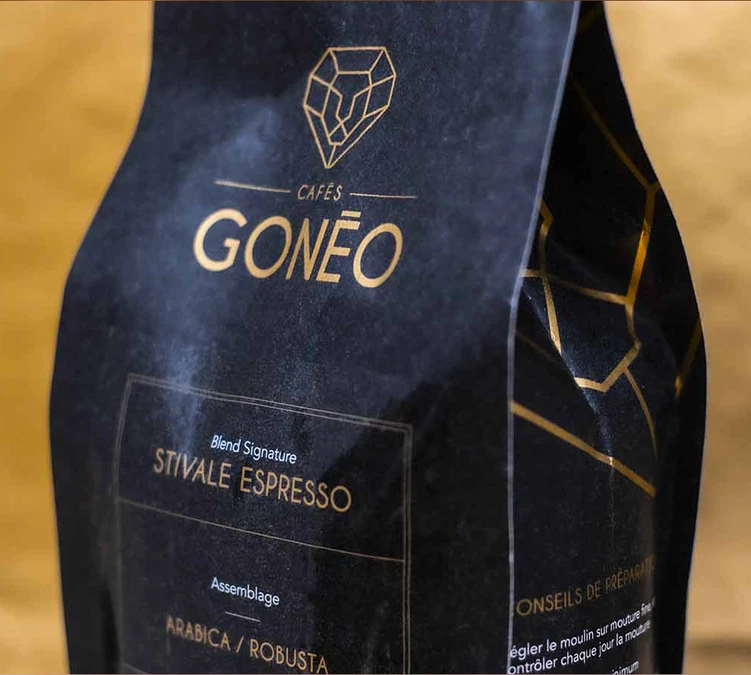 Café En Grains Cafés Gonéo - Stivale Espresso Blend Signature - 1kg – Image 2