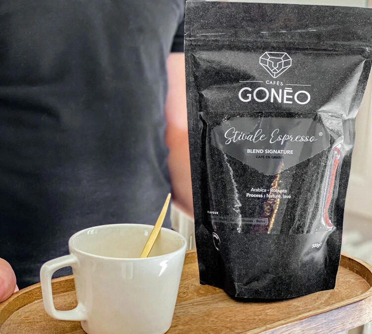 500 G Café En Grain Stivale Espresso® - Cafés Gonéo – Image 2