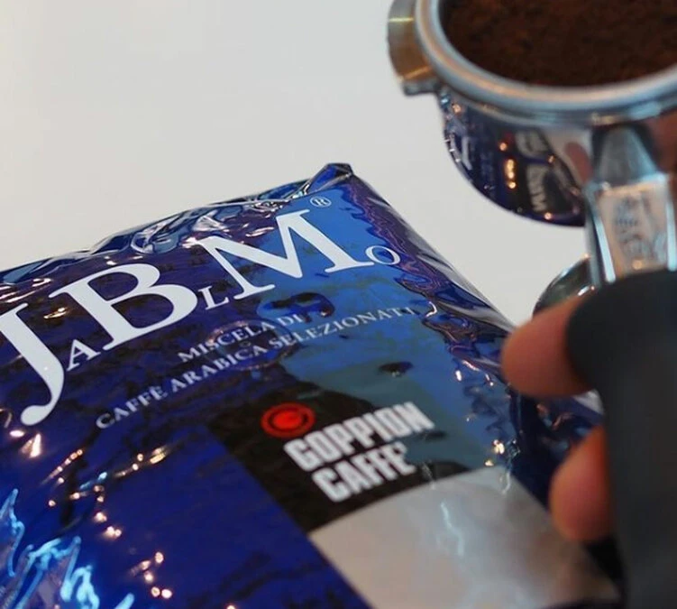 1kg Café En Grain JBM 100% Arabica - Goppion Caffè – Image 2