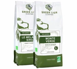 Pack Duo 100 % Savoir-faire Français - 2 X 250 G - GREEN LION COFFEE