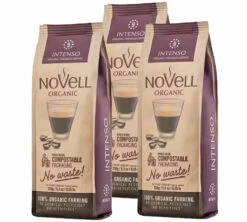 3x250g Café En Grain Bio Intenso - Novell