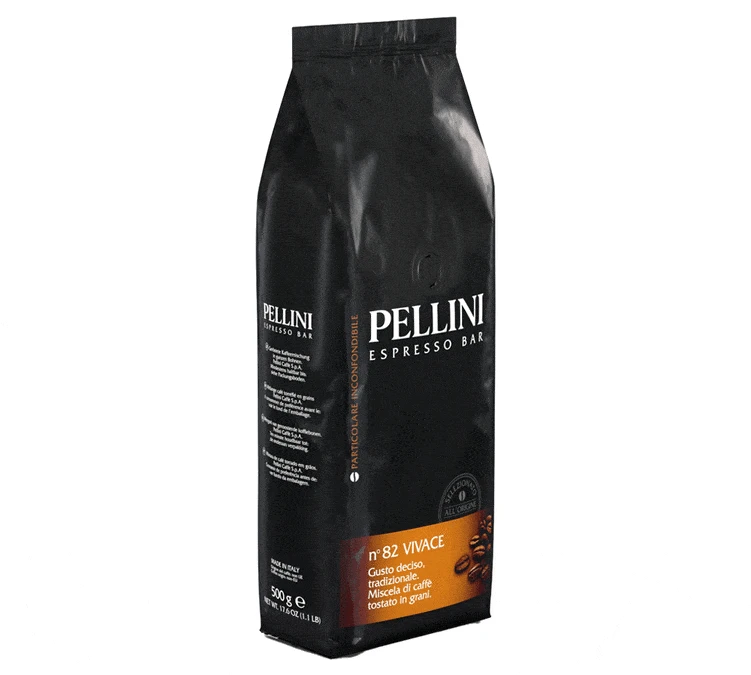Café En Grain Espresso Bar Vivace N°82 - 500 Gr - PELLINI – Image 3