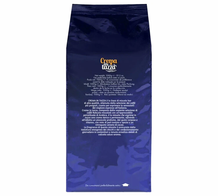 1kg Café En Grains Crema In Tazza Superior - ZICAFFE – Image 3