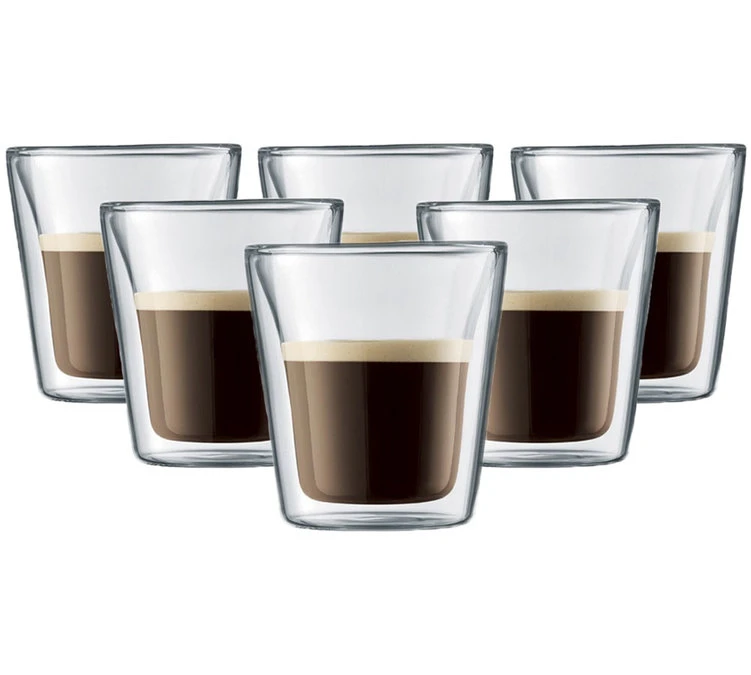 Verres Double Paroi BODUM - Canteen 6x10cl