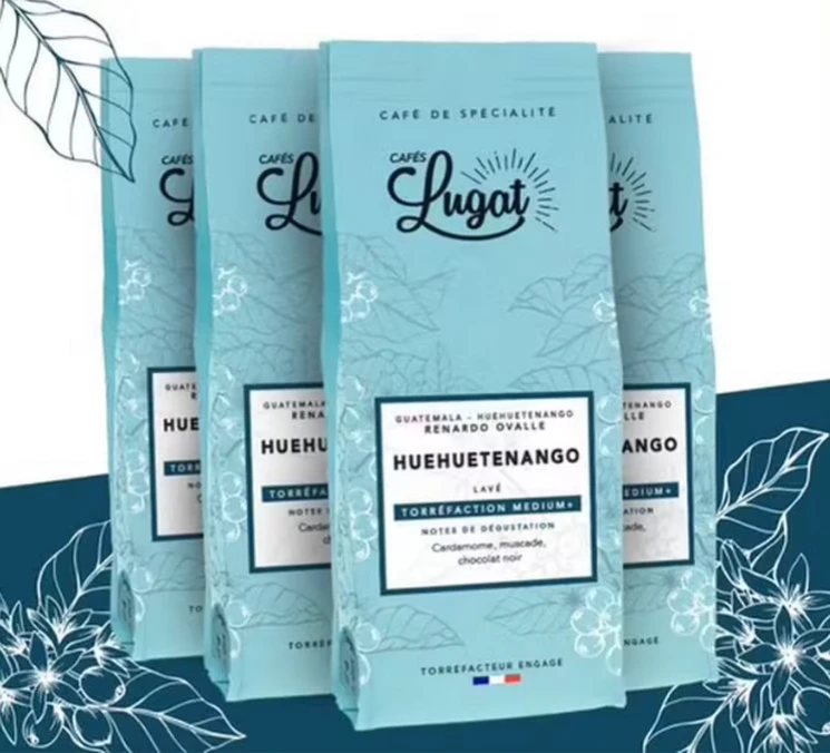 1Kg Café En Grain Guatemala Huehuetenango CAFES LUGAT – Image 3