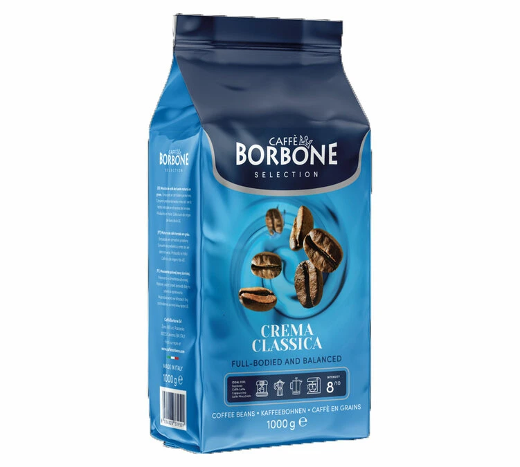 1 Kg Café En Grains - Crema Classica - CAFFE BORBONE