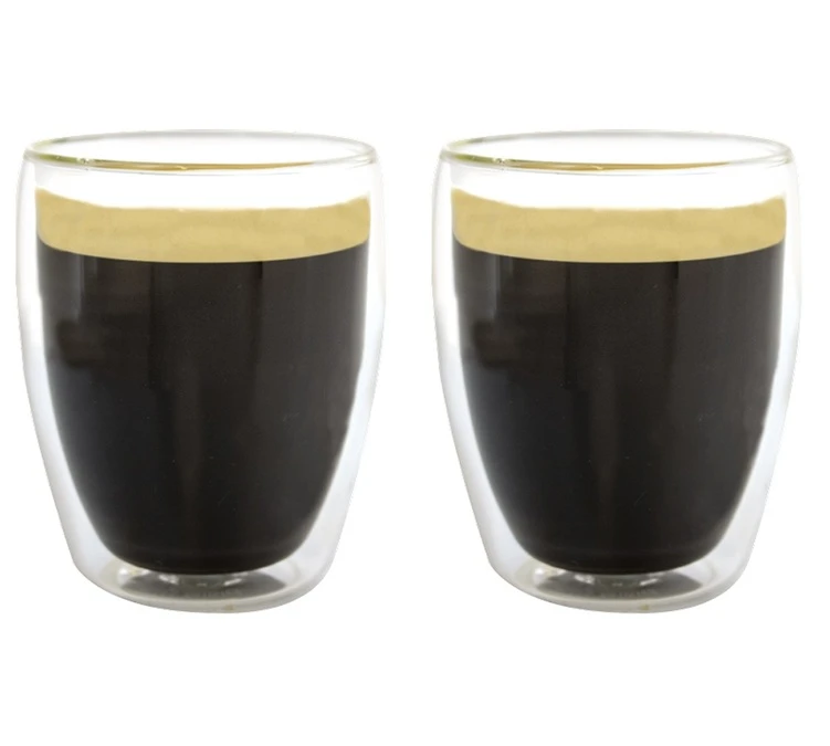 2 Verres Double Paroi 35 Cl Duplex - LES ARTISTES A PARIS