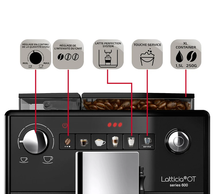 MELITTA Latticia F300-100 One Touch Garantie 3 Ans – Image 8