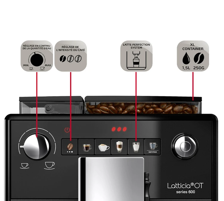 MELITTA Latticia F300-100 One Touch Garantie 3 Ans – Image 9