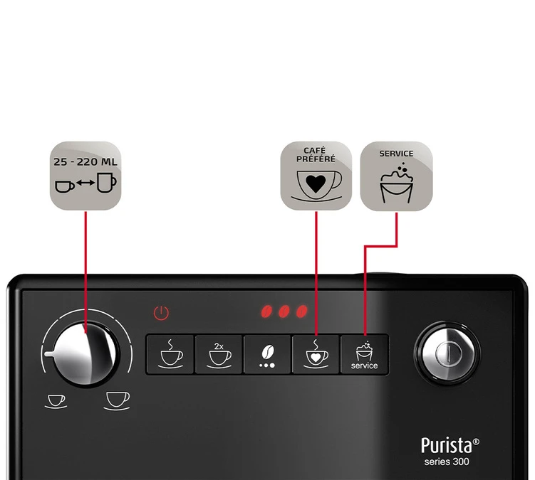 MELITTA Purista® F230-104 Noir Mat Garantie 3 Ans – Image 7