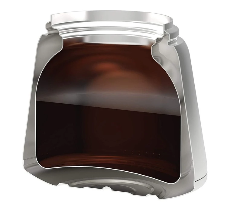 Carafe Isotherme V60 55 Cl Inox Double Paroi - Blanche - HARIO – Image 4