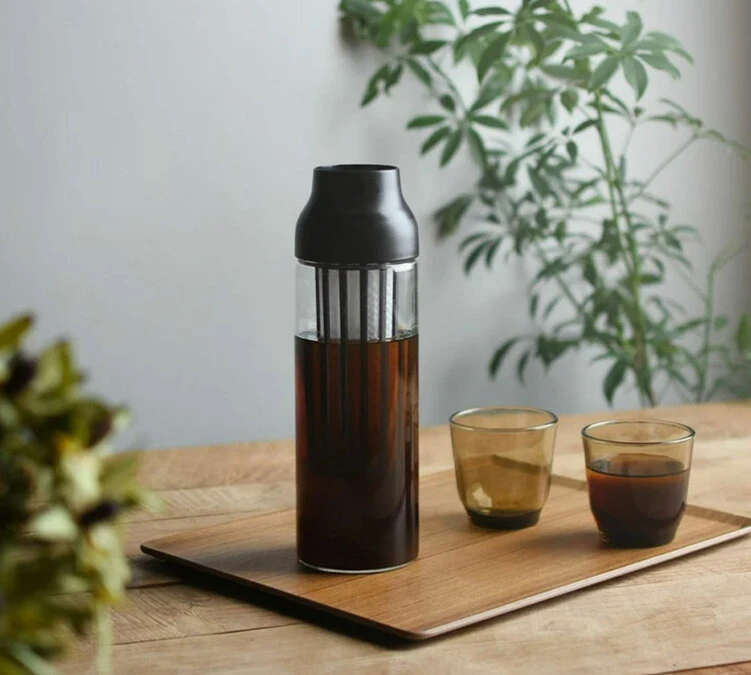 Carafe KINTO Capsule Marron Foncé 1L Pour Infusions à Froid – Image 2