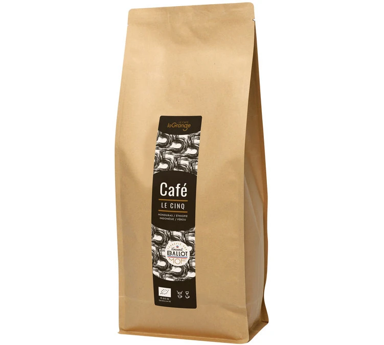 800g Café En Grain Bio Le Cinq MOF - LaGrange