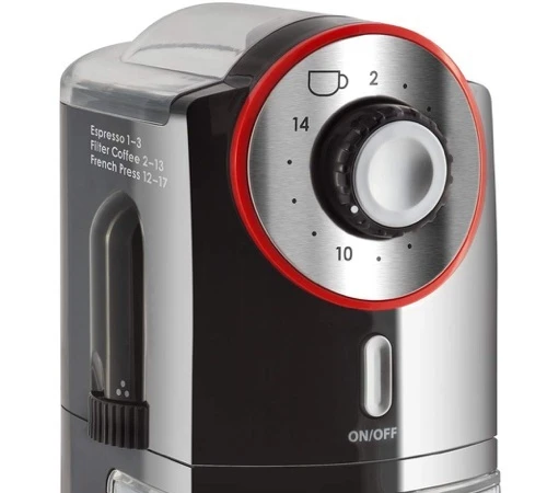 Moulin à Café MELITTA Molino Noir Et Rouge – Image 2