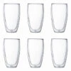 6 Verres BODUM Pavina Double Paroi 45 Cl