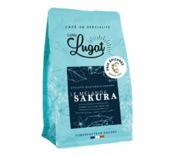 250g Café En Grains : Le Mélange Sakura - Cafés Lugat