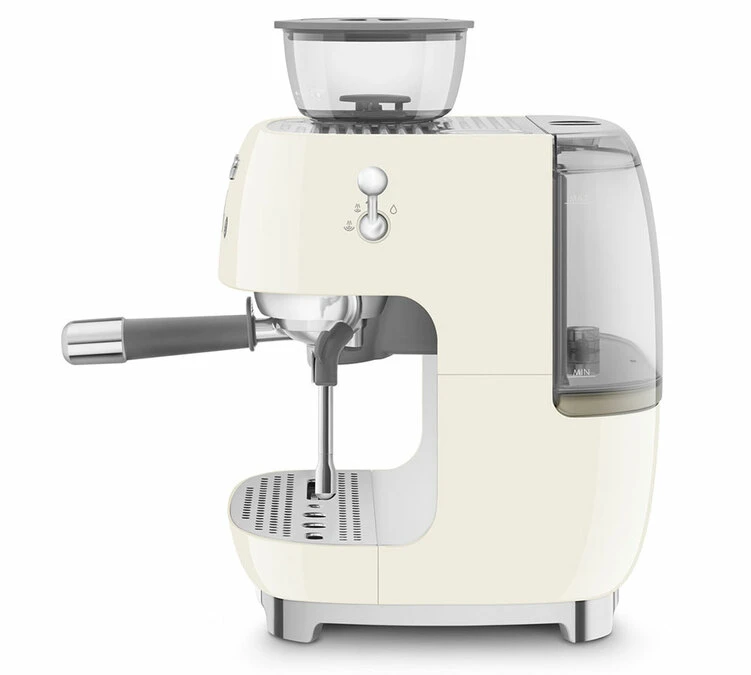 Machine Expresso SMEG EGF03CREU Crème Années 50 Avec Moulin Intégré – Image 2