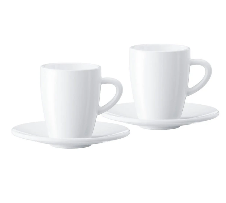 Tasses - JURA - Tasses + Sous Tasses Espresso 8cl X2