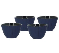Tasses - THE KITCHENETTE - Fonte Bleue 12cl X4