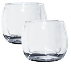 Bormioli Rocco 2 Verres Double Paroi Ametista 11cl Thermic Glass - Accademia